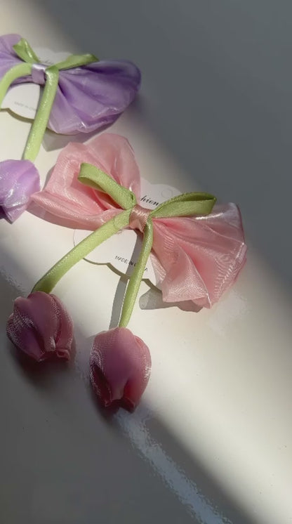 Bloom Whisper Tulip Hair Clip
