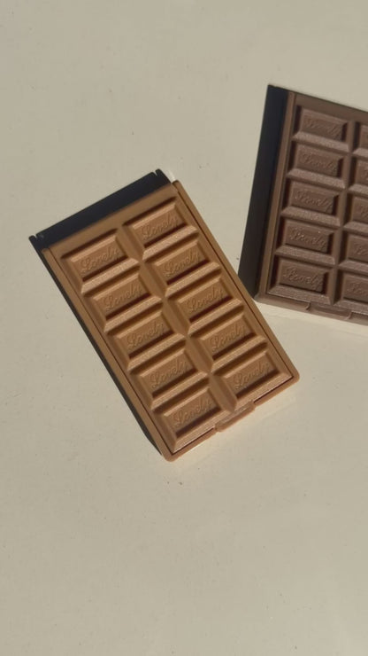 Chocolate Pocket Mirror & Comb