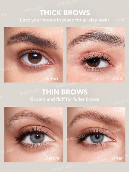 SHEGLAM Crystal Clear Set Me Up Brow Waterproof Gel