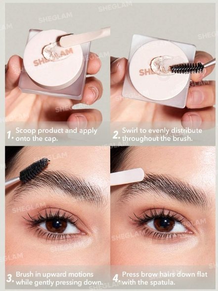 SHEGLAM Crystal Clear Set Me Up Brow Waterproof Gel