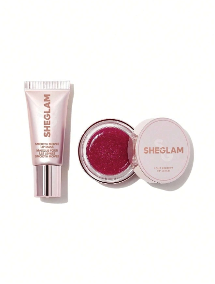 SHEGLAM Lip Scrub & Mask Set