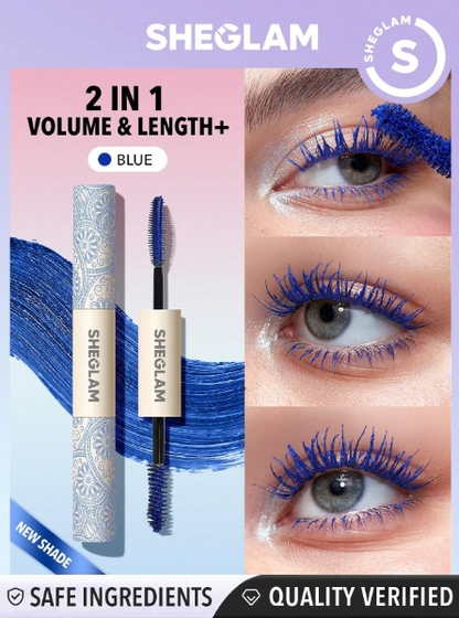 SHEGLAM 2in1 Colorful Mascara (Waterproof)